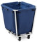 Royal Catering RCWW 4 Wäschewagen 300 Liter Beutel aus Kunststoff (PVC) Wäschesammler Wäschebox Wäschewagen mit Rollen
