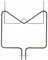 ensipart Unterhitze 1150W 230V für Backofen Heizelement unten kompatibel wie Whirlpool 481010375734