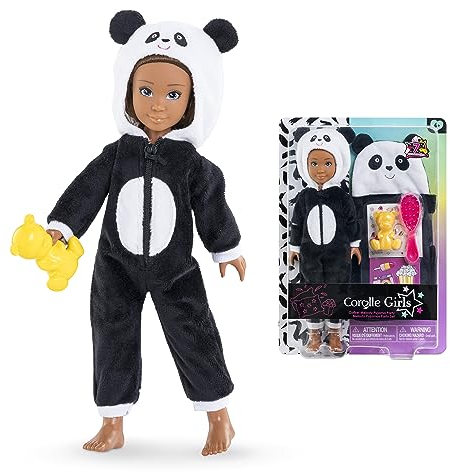 Corolle Girls - Coffret Melody Pyjama Party, poupée Mannequin, 7 Accessoires, 28cm, dès 4 Ans, 9000600200