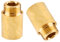 Hahnverlängerung G1/2 Zoll x 30 mm, 2 Stück messing Hahnverlängerung G1/2 Zoll(IG Ø 19,5mm x AG Ø 20,3mm) 30mm, verlängerung Fitting, Gewindefitting (Hahnverlängerung 1/2 G30mm Ig/Ag)