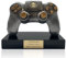 Gaming Deko Controller Pokal | Gamer Geschenk Personalisiert | Geschenkideen für Männer mit Wunschtext | Zocker Gadget Trophy in 4 Varianten | Boyfriend Gift E-Sport Pokal (Controller 4)