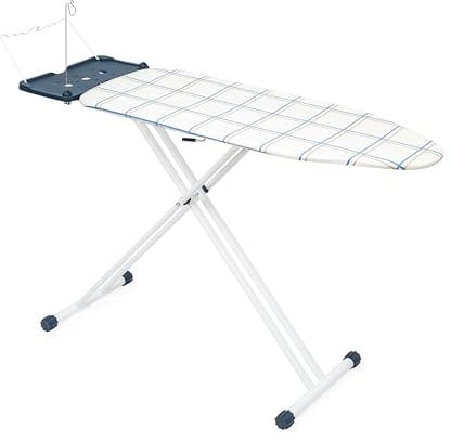 Byinone Extra Wide, Heavy-Duty, Smart Ironing Board With Adjustable Height, Thick%100 Cotton Padding for Smooth Ironing, Easy to Fold And Store Ironing Board
