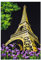 Kratzbilder,Kratzkunst Set Beschichtete Bunte Kratzpapier mit Werkzeug Set,Kratzbild für Kinder und Erwachsene, magische Bastelkratzer, Scratch Painting kreative Geschenk(Bunter Eiffelturm)