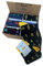 6 Paia Calze Uomo Filo di Scozia Fantasia - Eleganti, Colorate e di Qualità in Scatolina Ecologica - Idee Regalo Perfette - Calze Lunghe Uomo in Stile Business (Taglia unica, Set Tropical Party)