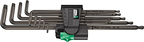 Wera 05024460001 967/9 TX XL 1 Winkelschlüsselsatz, lang, 9-Teilig