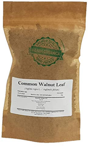 Nogal Hoja / Juglans Regia L / Common Walnut Leaf # Herba Organica # Nogal Común, Nogal Europeo, Nogal Español (50g)