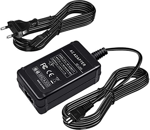 Gonine AC-L200 Netzteil Kit für Sony Handycam DCR-DVD7 DVD105 DVD108 DVD203 DVD205 DCR-SR45 DCR-SR47 DCR-SR68 DCR-SR80 Kameras Camcorder