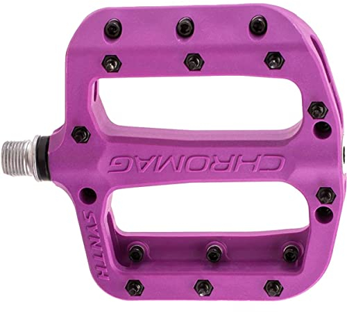 Chromag Synth Pedale MTB/Cycle/VAE/E-Bike für Erwachsene, Unisex, Violett, 110 x 107 mm