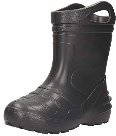 FUZZIO Stivali SeSeGrip Bambino e Bambina Adolescente Unisex (Grigio, 25 EU)