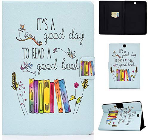 Custodia per Samsung Galaxy Tab A 9.7 SM-T550, PU Custodia Smart Stand con slot per schede Custodia protettiva per Samsung Galaxy Tab A 9.7 (SM-T550/T551/T555)