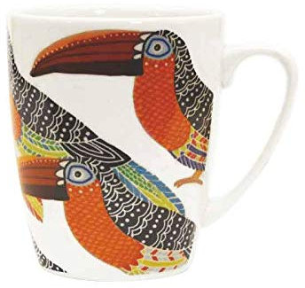 Churchill China parb00391 Paradise Birds Toucans Oak Mug