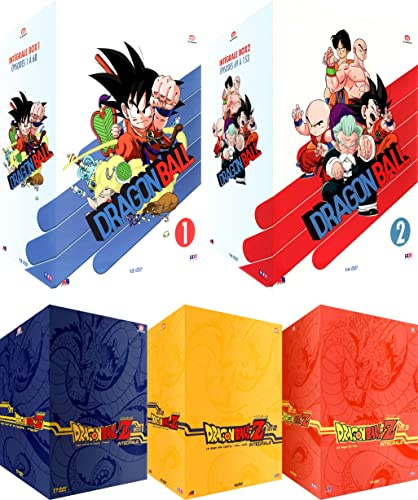 Ab Video - Dragon Ball Z + Dragon Ball - Intégrale Collector - Pack 5 Coffrets DVD - 444 épisodes - Non censuré