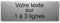 Placa grabada personalizada de 1 a 3 líneas, 20 x 6,5 cm, autoadhesiva Alu cepillado