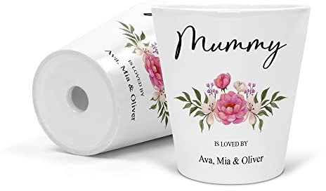 Personalised Mother's Day Flower Pot, Custom Mother's Day Gift, Gift for Mum, Present for Grandma, Nanny, Mummy, Nanna, Nan Flower Plant Pot