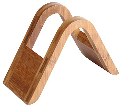 Biitfuu Kaffeefilterhalter aus Bambusholz, Kegel, Größe 4, für Zuhause, Büro, Café, Hotel