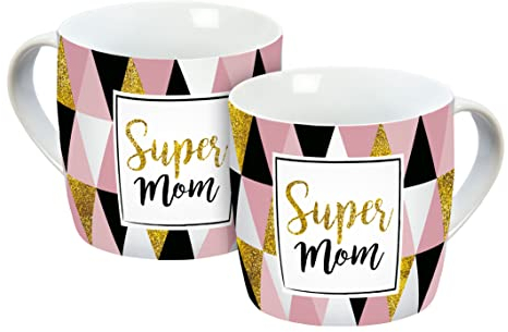 Tasse Super Mom Muster 300ml
