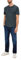 T-Shirt mit Logo-Print dunkelgrau S