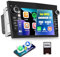 CAMECHO 2+64G Android Double Din Car Stereo with Carplay For Opel Vauxhall Corsa Astra Vivaro Zafira, 7 Inch Touch Screen Bluetooth with Sat Nav Support Android Auto HiFi WIFI FM RDS SWC (Black)