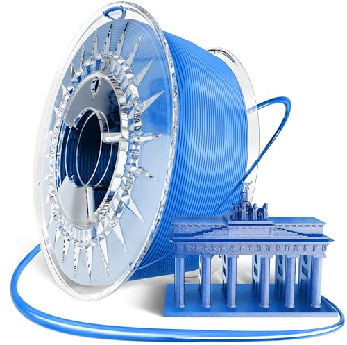Vision 3D® PETG Filament 1.75 - [1KG Spule] 3D Drucker Filament PETG - Wasserfest, Hitze- & UV-beständig - Outdoor geeignet - kompatibel mit FDM 3D-Druckern incl. Slipbag