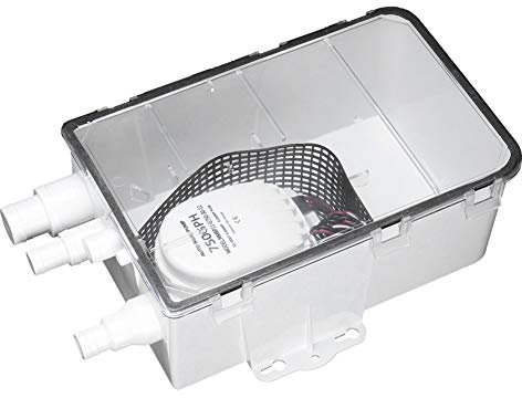 Automatic Shower Sump Pump System - Built in Switch, Easy Cleaning, Ignition