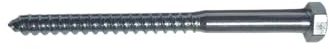 10 Stück Sechskant Holzschrauben Schlüsselschrauben DIN 571 Stahl verzinkt Ø M5 M6 M8 M10 M12 M16 (5 6 8 10 12 16 mm) Länge von 20 bis 400 (10 x 280 mm)