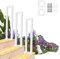 Ogimeka Barandilla Escalera Interior, Pasamanos Escalera en Forma de U, Barandillas Escaleras para Villas, Balcones, Pasillos, Apartamentos, Interiores y Exteriores (blanco, 100x20cm)
