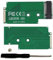 Für Legion Go SSD Adapter, Modifiziertes Transfer Board für Legion Go SSD Speicherkartenadapter für NVME M.2 2242 bis 2280 Festplattenkarte Zubehör (Grün)