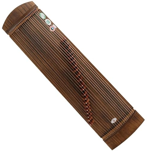 JITEM Portable Travel Guzheng Handmade Paulownia Professional Zither Chinese Traditional 21 String Instrument Suitable for Children Adults