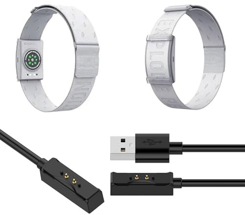 XBERSTAR Ersatz-Ladekabel für Coros Herzfrequenz-Monitor, Armbanduhr, USB, magnetisch, Ladeadapter