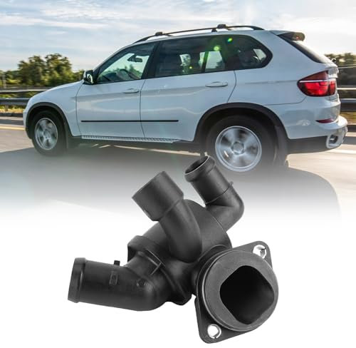 Thermostat avec joint compatible avec Polo V Golf VI Passat B7 03L121111S, 03L121111R
