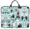 Housse de protection légère et imperméable pour ordinateur portable 14 Motif chats Noir/blanc