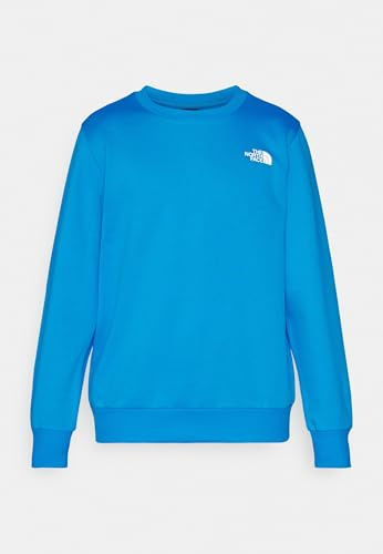 The North Face Men's Simple Dome Crew Sweatshirt, Hero Blue, XL