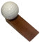 SPORTGIFTZ - Golf Ball Door Wedge | Durable Wooden Construction | Realistic Upcycled Golf Ball | Great for Sports-Themed Rooms & Offices | Lightweight & Easy to Move, Multicolor