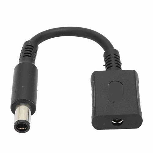 Dioche Adaptateur Mâle 7,4 Mm Adaptateur d'alimentation CC Connecteur 4,5 X 3 Mm Femelle vers 7, X 5,0 Mâle – Parfait pour d'alimentation pour Ordinateur Portable – Matériau ABS Léger et
