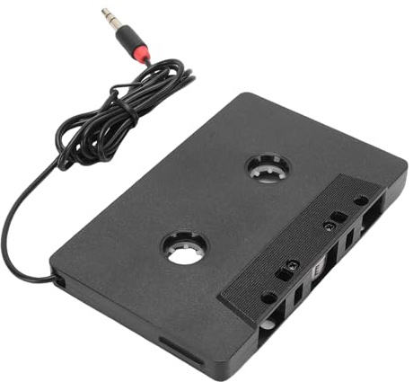 Bewinner Universeller Kassettenadapter |USB-C auf 3,5-mm-Klinkenstecker-Konverter mit Vergoldeten Anschlüssen, Premium-Sound für Autoradios und HiFi-Systeme