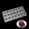 21 Tasses River Escargot en forme de gâteaux outils de pâtisserie, confiserie Fondant, Moule à chocolat en polycarbonate transparent Jelly Moules bac à glaçons, Moules, Moule Plastique Forme