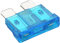 Heschen Fusibile a lama standard, ATC-15, autocarro assortito, 15A, Blu Confezione da 50