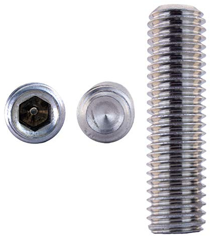 D´s Items | Gewindestifte mit Ringschneide - M3x4 - DIN 916 - Edelstahl A2 - [50 Stück] - | Wurmschrauben | Madenschrauben V2A