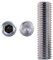 D´s Items® | Gewindestifte mit Ringschneide - M3x4 - DIN 916 - Edelstahl A2 - [50 Stück] - | Wurmschrauben | Madenschrauben V2A