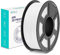 SUNLU ABS Filament 1.75 mm, Hoch Temperaturbeständiges 3D Drucker Filament, Hohe Festigkeit und Schlagfest, Langlebig 3D Druckfilament Für die Meisten FDM 3D Drucker, 1 kg Spule, Weiß