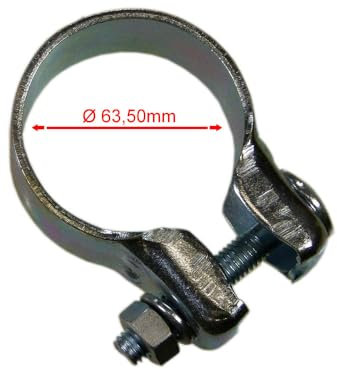 Auspuffschelle Rohrschelle VW/AUDI 63,50 mm Ø