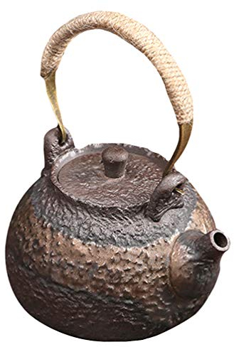 Cabilock Impostato Pentola a Raggio Teiera Giapponese Con Infusore Teiera in Porcellana Teiera in Porcellana Giapponese Teiera Retrò Kungfu Smalto Di Ferro Domestico Ceramica