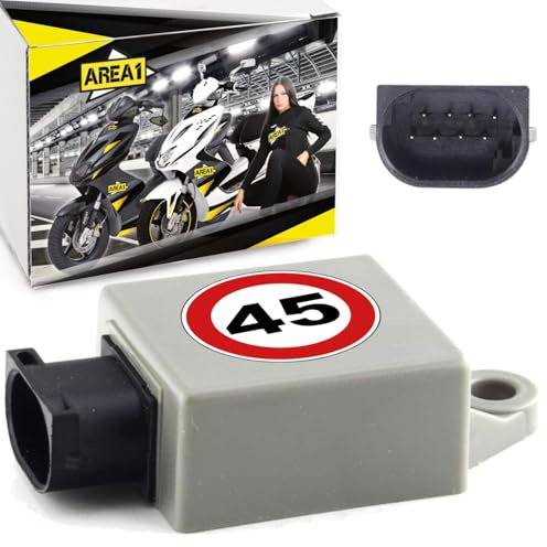 Ersatz CDI UCE Zündbox/Zündeinheit für 50ccm 2-Takt kompatibel mit Peugeot Speedight 3, Speedfight 4, Kisbee RS/Sportline, Vivacity, Streetzone, Django Allure/Evasion/Heritage/ID/Sport