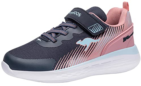KangaROOS Damen KQ-Unique EV Sneaker, dk Navy/Dusty Rose, 37 EU