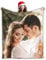 Gudina personalisierte Decke Fotodecke mit Eigenem Foto Name/extra weiche und gemütliche Sofadecke/personalisiertes Fotogeschenk/Decke mit Collage/Multiple Colors to Choose from-80cmX120cm