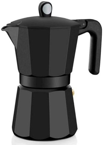 Cafetera 12T Monix M862012 Induction Noir Cafetera