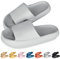 DOUUCO Cozislides Original Slippers Damen Herren Cloudyzz Schlappen Cosify Wolkenschuhe Airfoot Hausschuhe Badeschlappen Gummi Rutschfeste Pantoletten Offener Zehentranner Sandalen Damen Sommer
