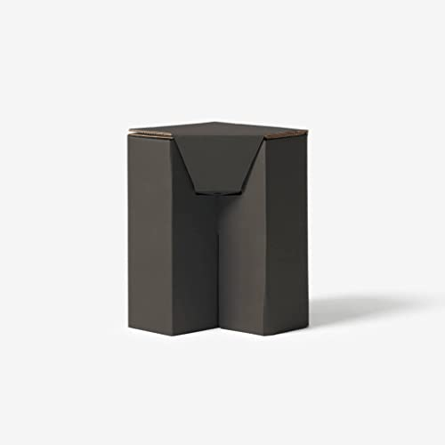 ROOM IN A BOX | Hocker | Nachttisch | Beistelltisch - nachhaltig, minimalistisch, Made in Germany (Schwarz)