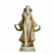 Flora Göttin Goldene Jungfrau der Blüten Blumen gegossen Alabaster Statue Skulptur