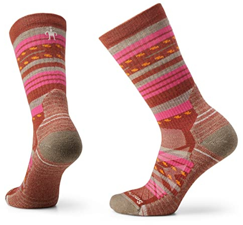 Smartwool Light Cushion Margarita Crew Wandersocken für Damen, PICANTE, Small